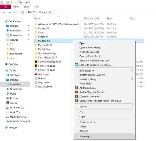 Hide Files, Folders, and Drives in Windows 10