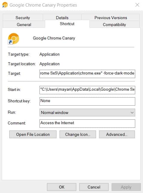 enable Dark mode in Google Chrome in Windows 10